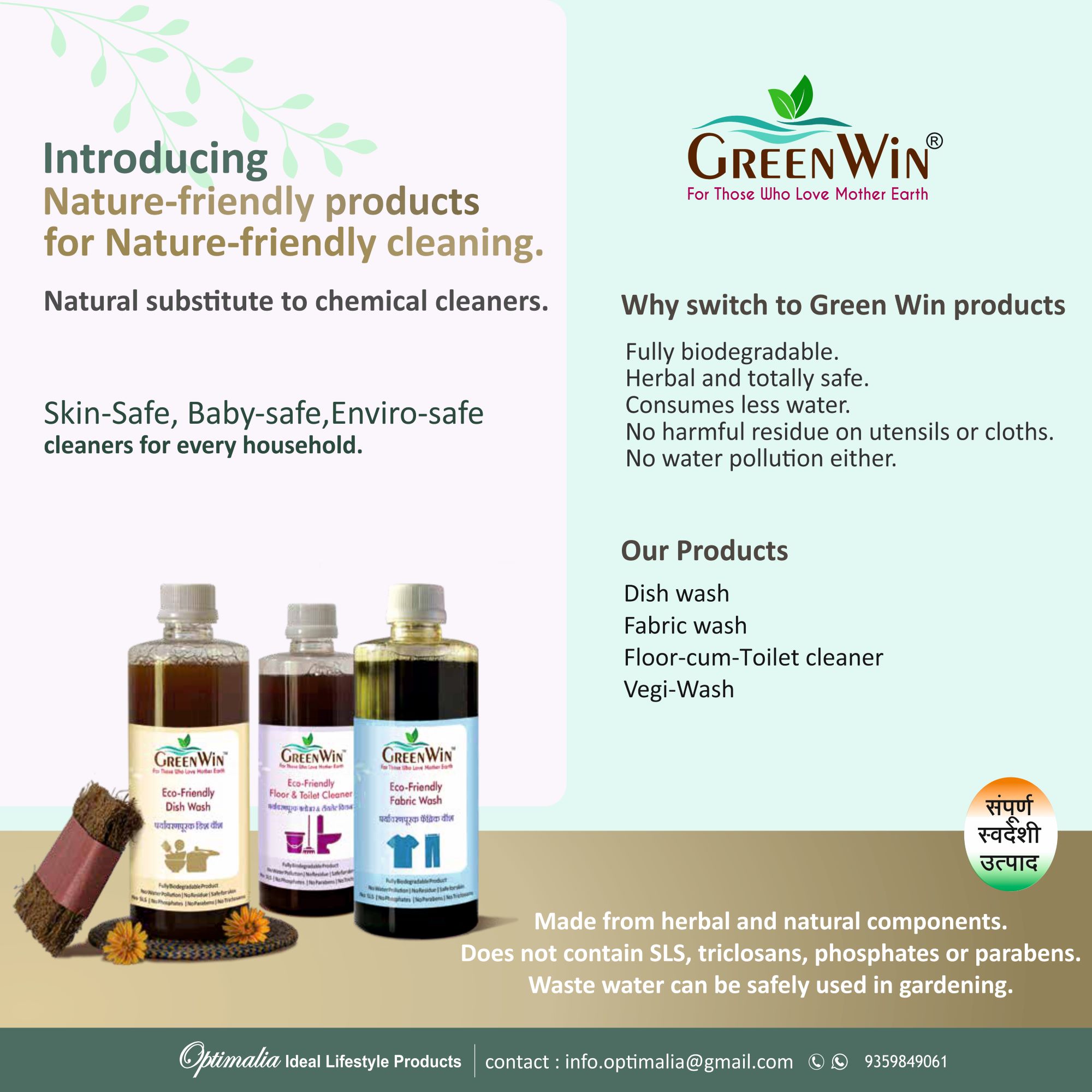 Green Win Eco-cleaners